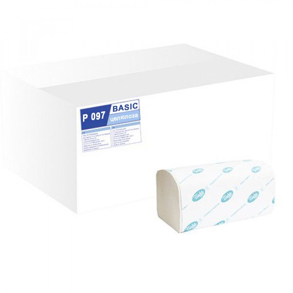 

Полотенца бумажные BASIC, Tischa Papier (P097)