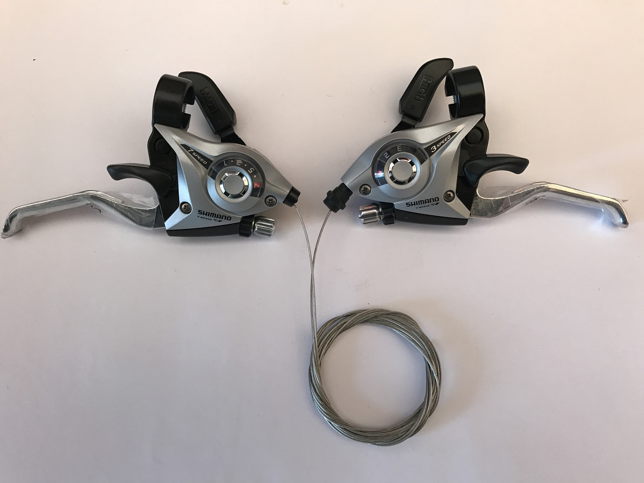 

Моноблоки Shimano ST-EF51 Altus 3/7 скоростей (MD - 5615)