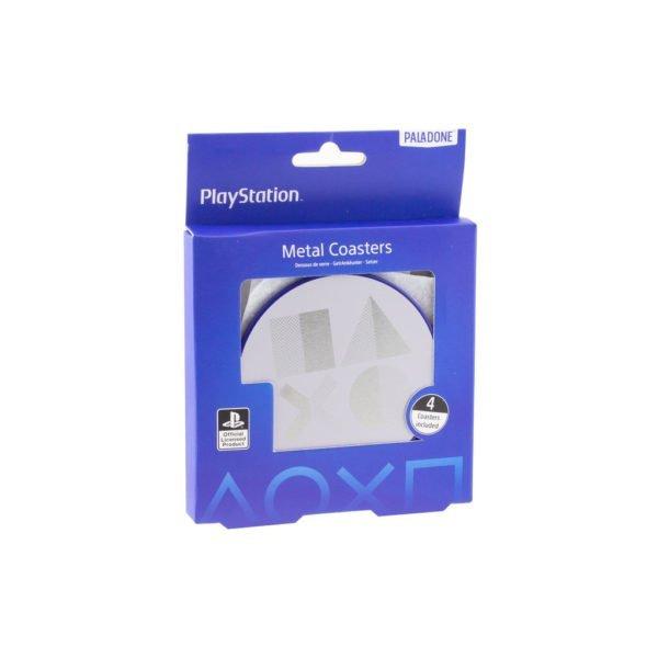 

Подстаканники металлические PlayStation Metal Coasters PS5 (Paladone)