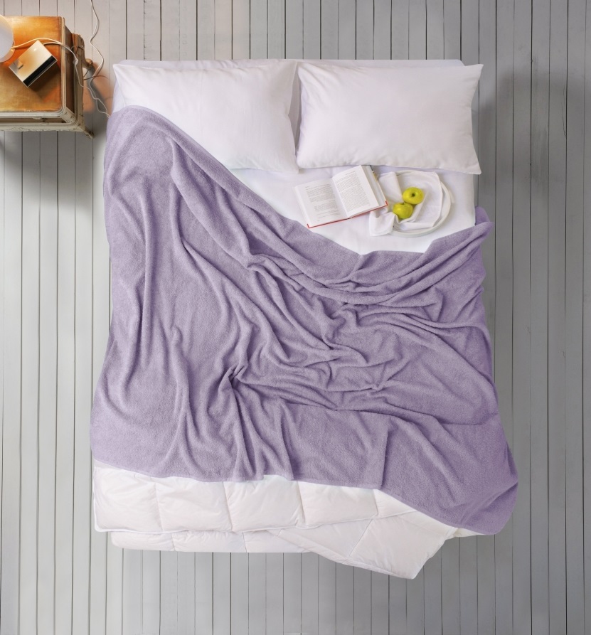 

Простынь Iris Home Махровая Wisteria 155x220 (svt-2000022280716)