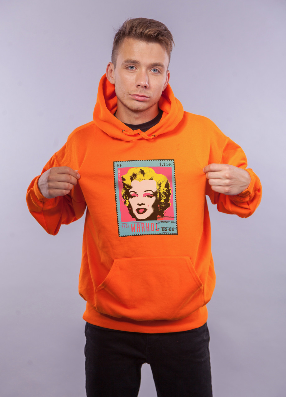 

Толстовка оранжевая LOYS Endy Warhol, Толстовка оранжевая LOYS Endy Warhol S