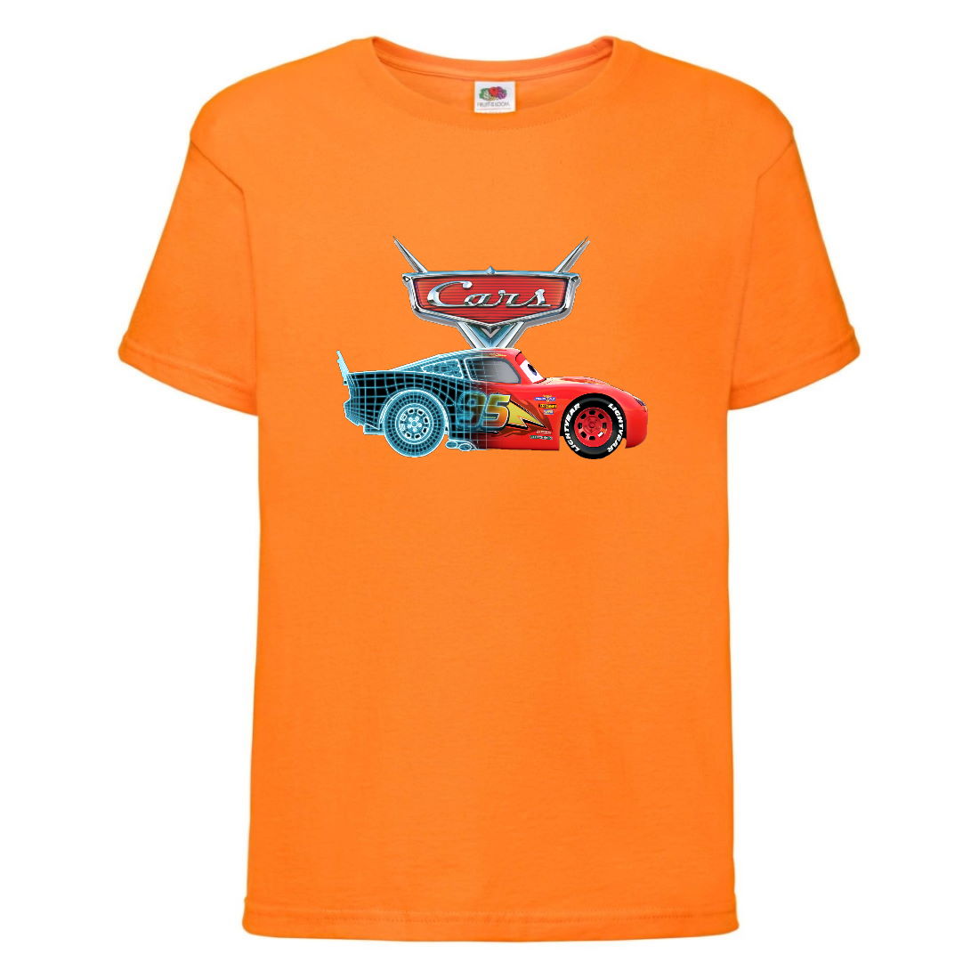 

Футболка детская ТАЧКИ 006 (CARS) оранжевая (CAR orn 006) 116 см
