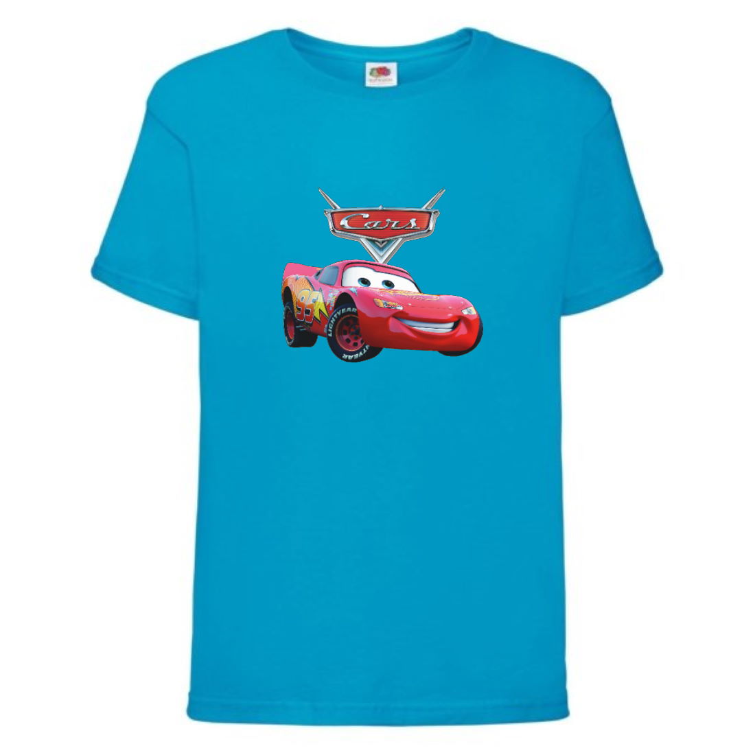 

Футболка детская ТАЧКИ 001 (CARS) синяя (CAR blu 001) 98 см