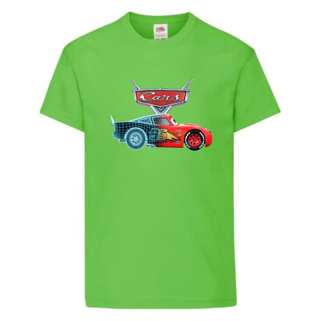 

Футболка детская ТАЧКИ 006 (CARS) светлозеленая (CAR lgrn 006) 128 см