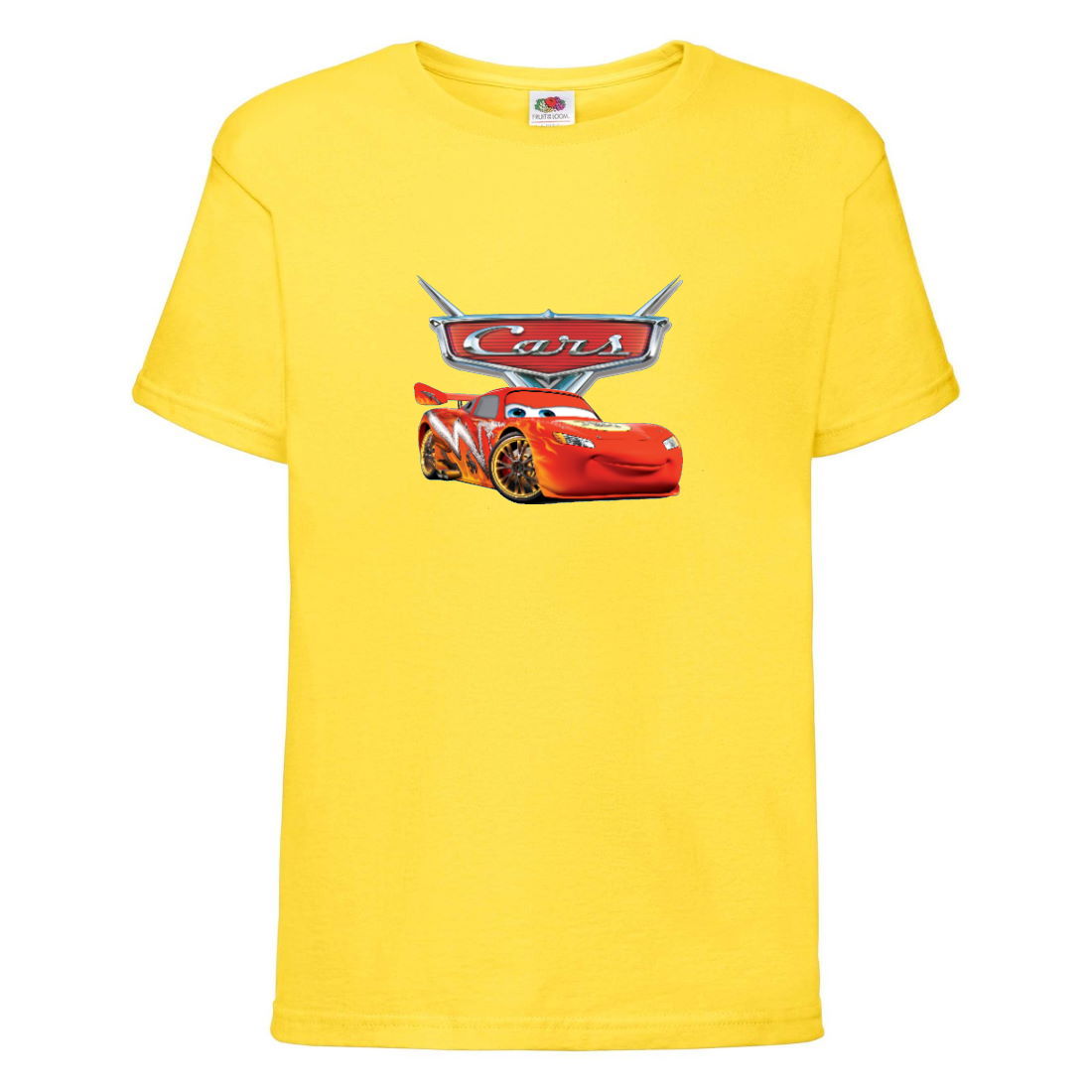 

Футболка детская ТАЧКИ 002 (CARS) желтая (CAR yel 002) 128 см