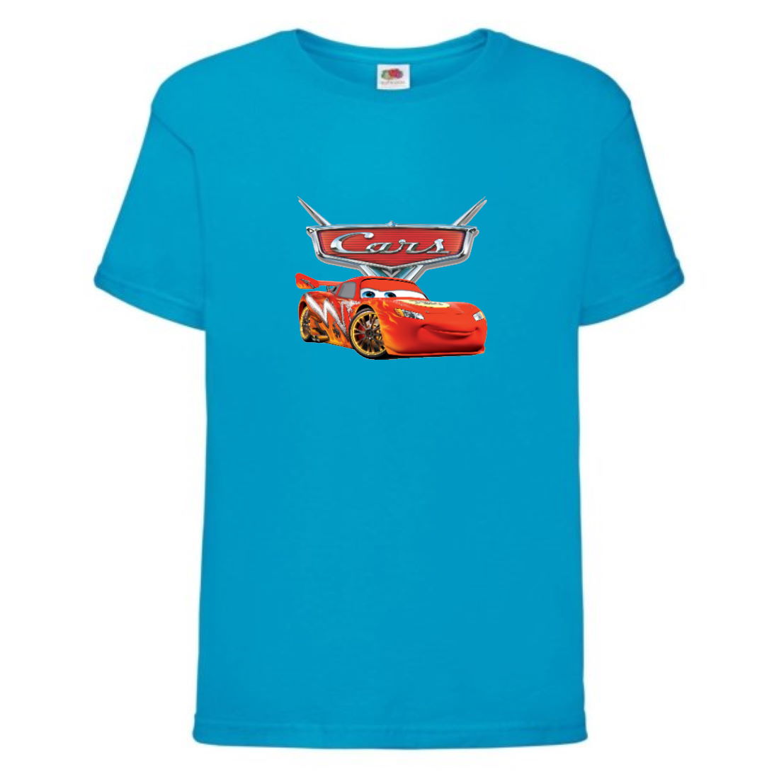 

Футболка детская ТАЧКИ 002 (CARS) синяя (CAR blu 002) 116 см