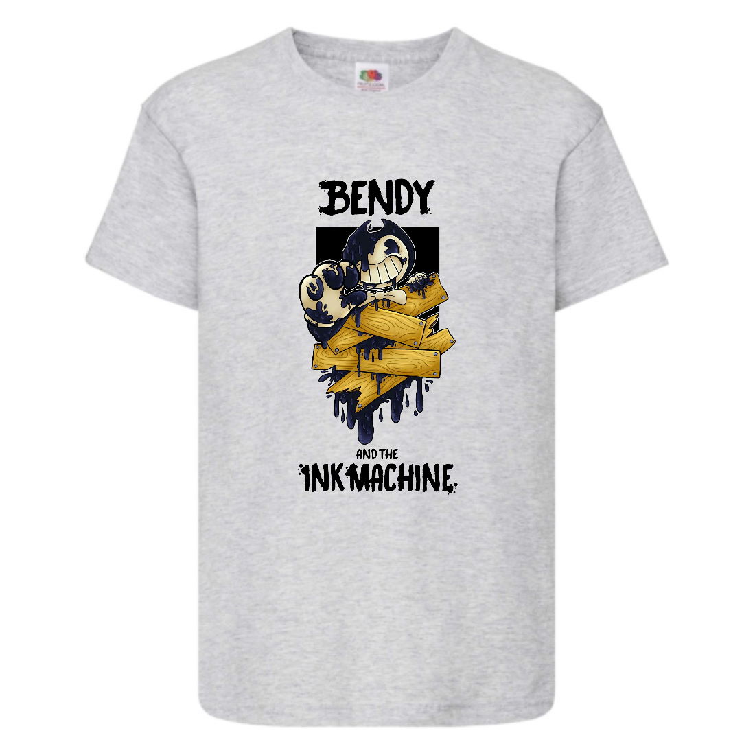 

Футболка детская Бенди 004 (Bendy) серая (BND gry 004) 152 см