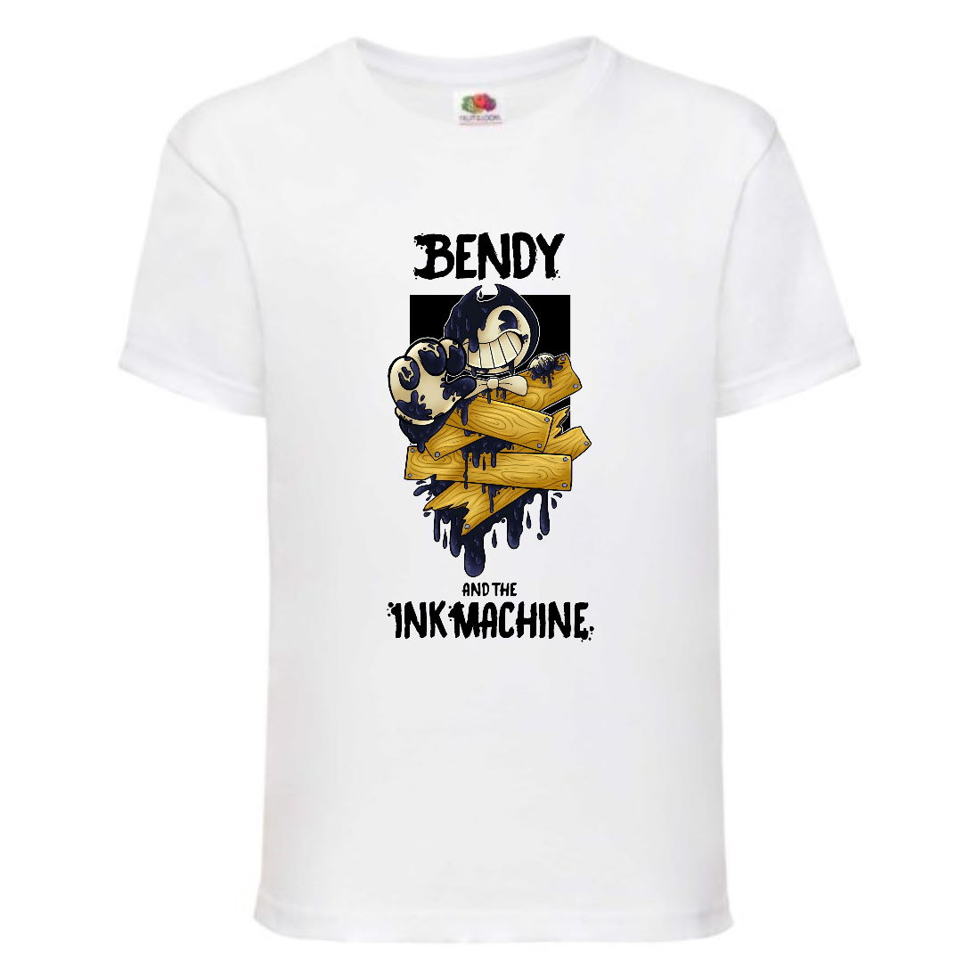 

Футболка детская Бенди 004 (Bendy) белая (BND wh 004) 140 см