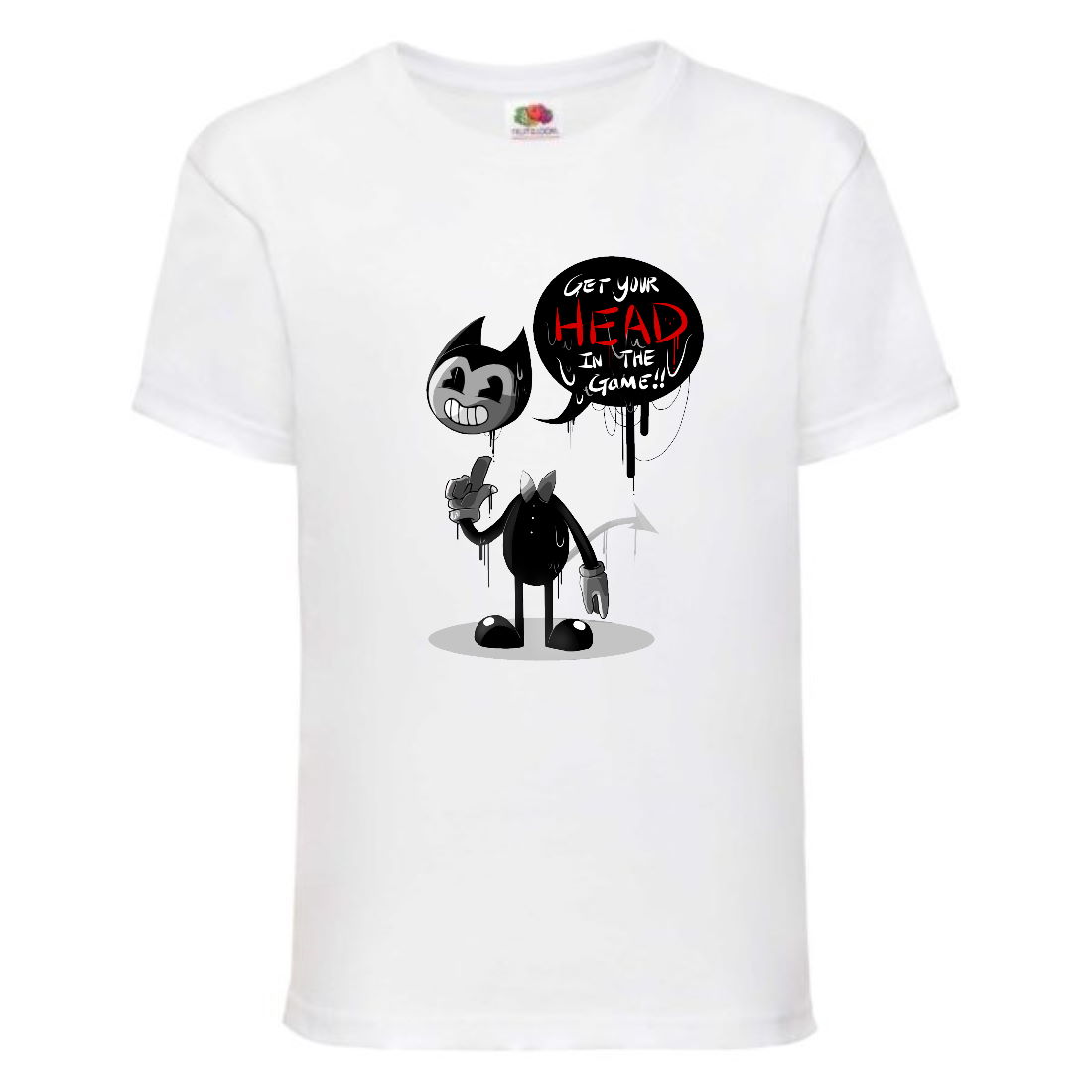 

Футболка детская Бенди 009 (Bendy) белая (BND wh 009) 140 см