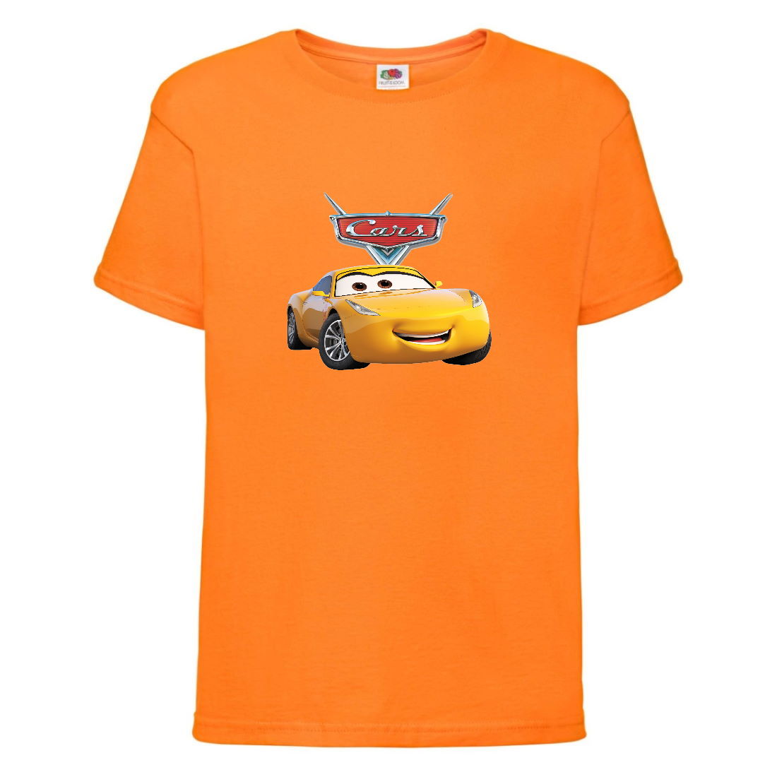 

Футболка детская ТАЧКИ 004 (CARS) оранжевая (CAR orn 004) 128 см
