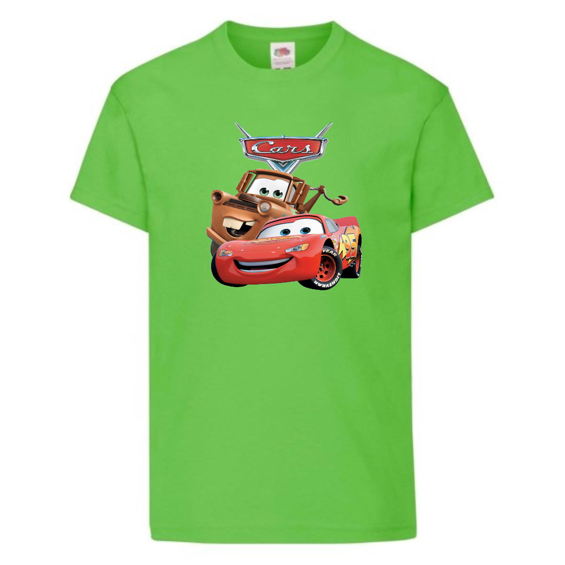 

Футболка детская ТАЧКИ 0012 (CARS) светлозеленая (CAR lgrn 0012) 116 см