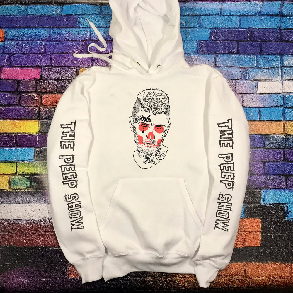 

Толстовка белая LOYS Lil peep Art 5, Толстовка белая LOYS Lil peep Art 5 S