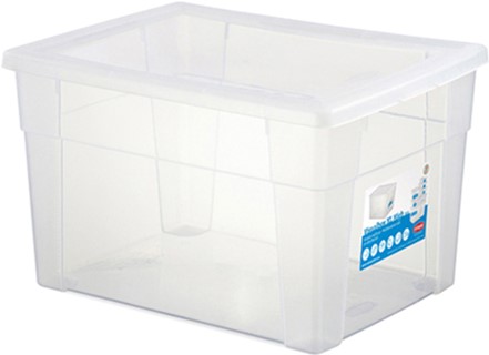 

Емкость для хранения Stefanplast Visualbox с крышкой XL Белая