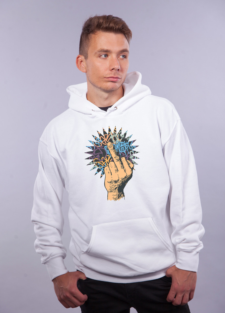 

Толстовка белая LOYS On Your Side, Толстовка белая LOYS On Your Side S