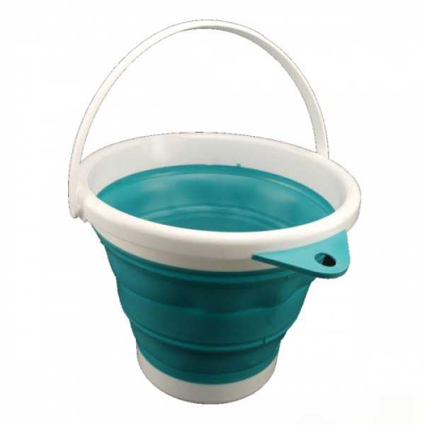 

Складное ведро Silicon Bucket 10 л Походное Силикон