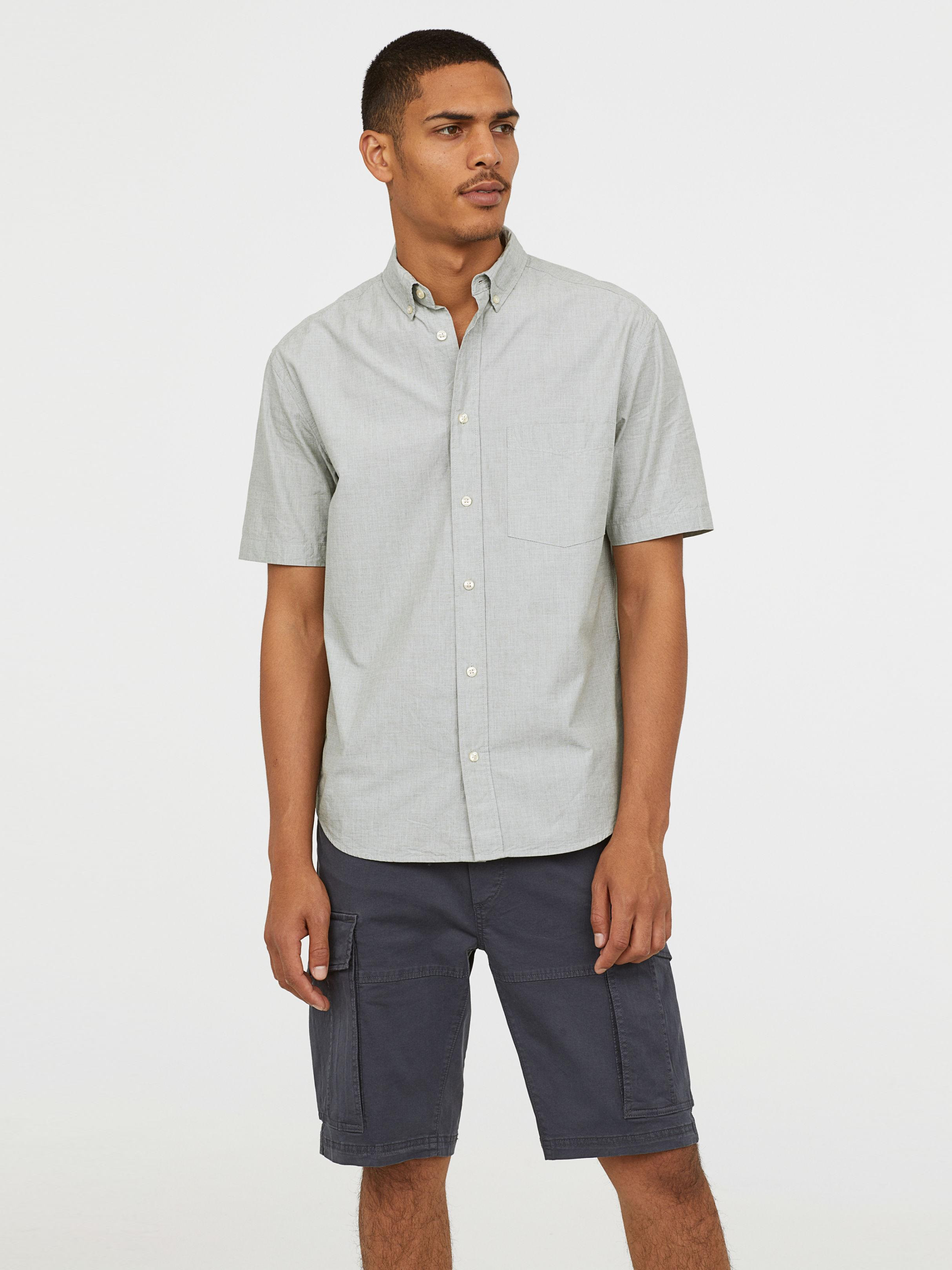 

Шорты H&M 04-0630084-003 M Темно-серые (CА2000001841846)