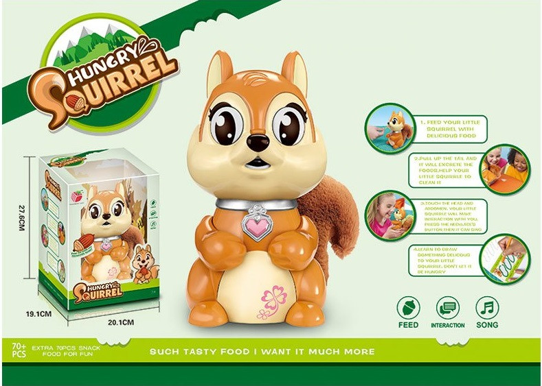 

Детская интерактивная игрушка C7 Голодная Белка A-Toys