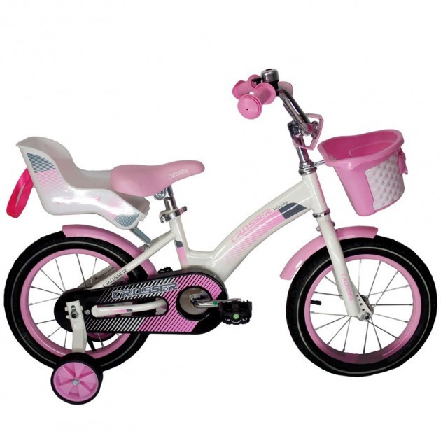 

Велосипед для девочки Crosser Kids bike 14 Pink White