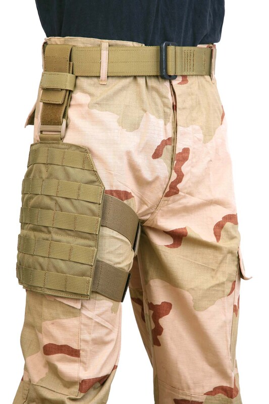 

Набедренная молле платформа Shark Gear Molle Leg Panel 80005226 Хакі