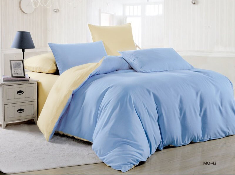 

Комплект постельного белья Наша Швейка Бязь Blue Beige 180*215 см