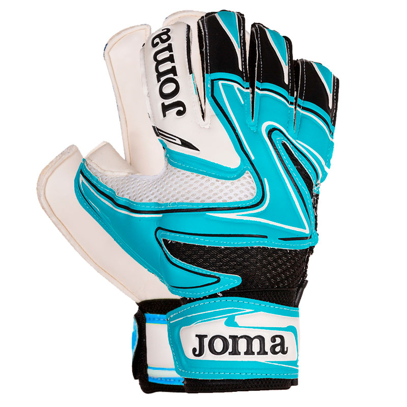 

Вратарские перчатки Joma HUNTER 400452.011 цвет: голубой/черный, размер 6