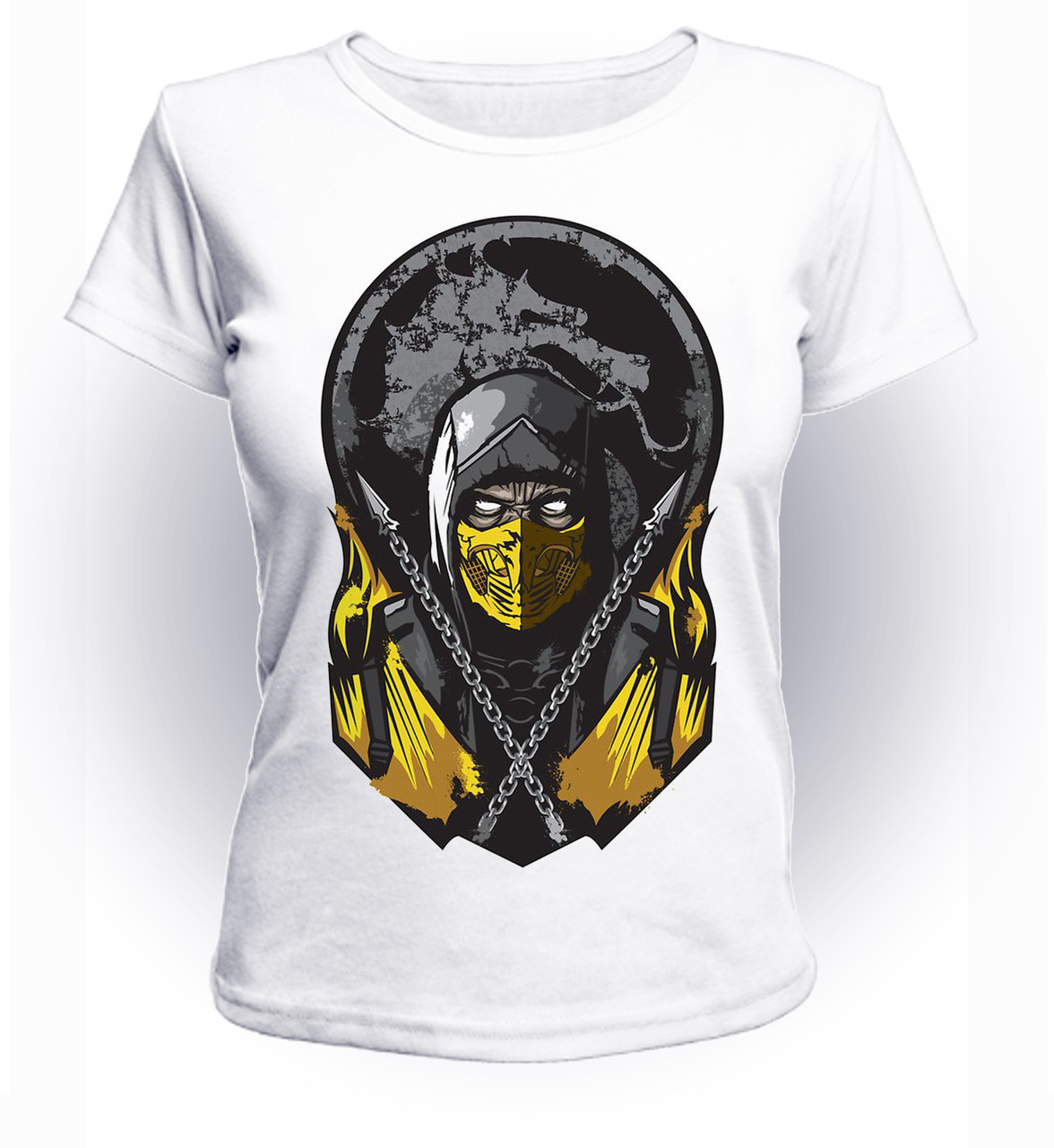 

Футболка Geek Land Мортал Комбат Mortal Kombat Scorpio MK.001.07 (FU21MK.001.07/girl-86)