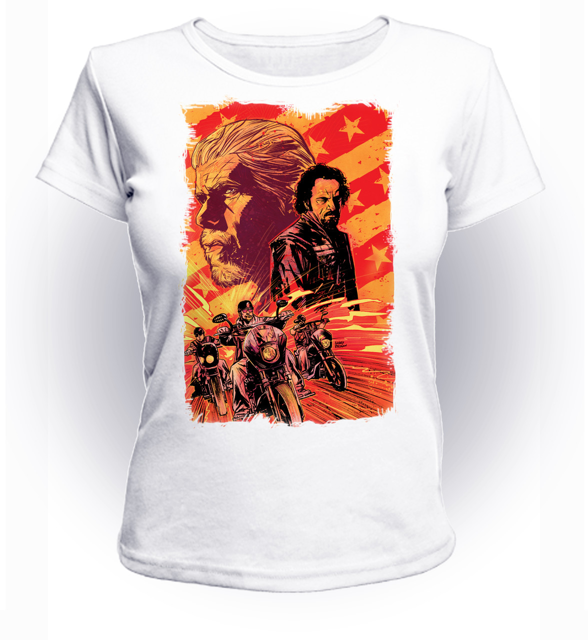 

Футболка GeekLand Сыны Анархии Sons of Anarchy флаг SA.01.020 (FU21SA.01.020/girl-170)