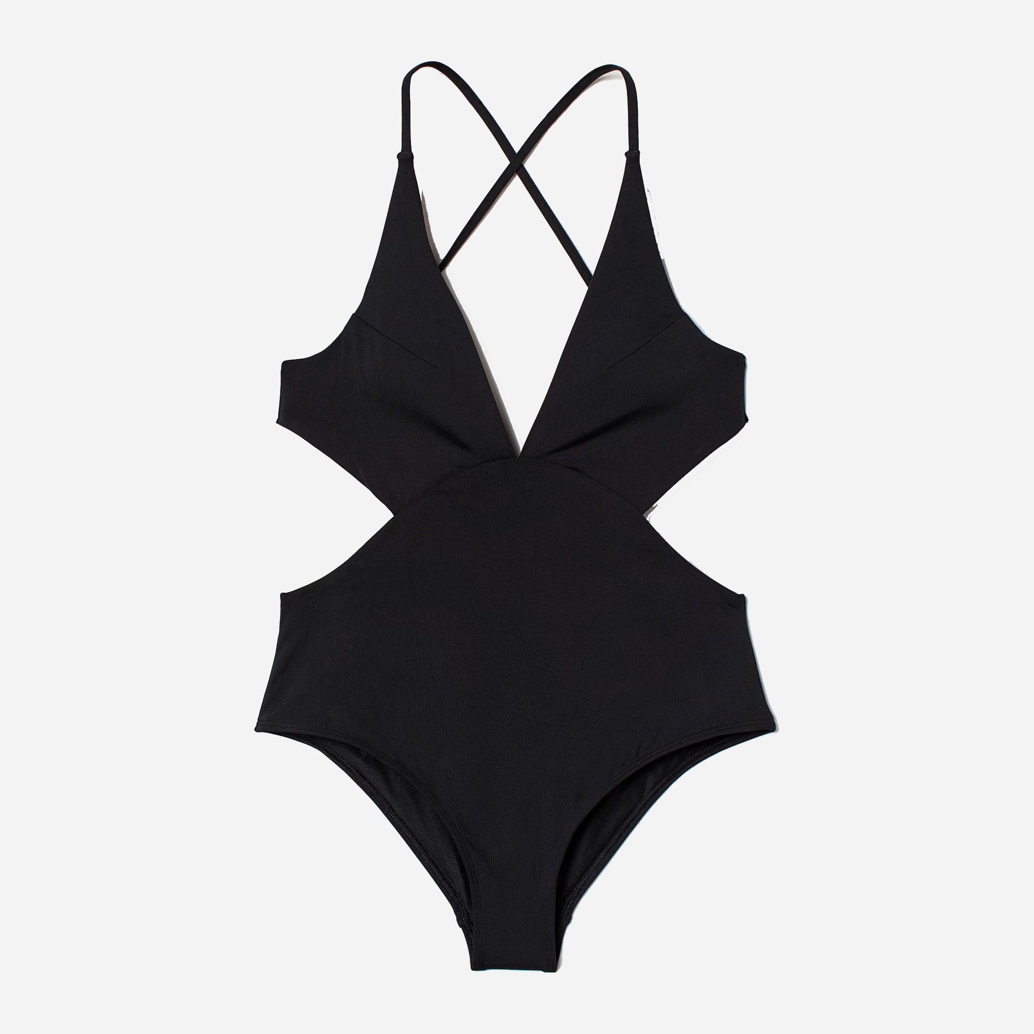 

Купальник слитный женский H&M 2312-7269389 44 Черный