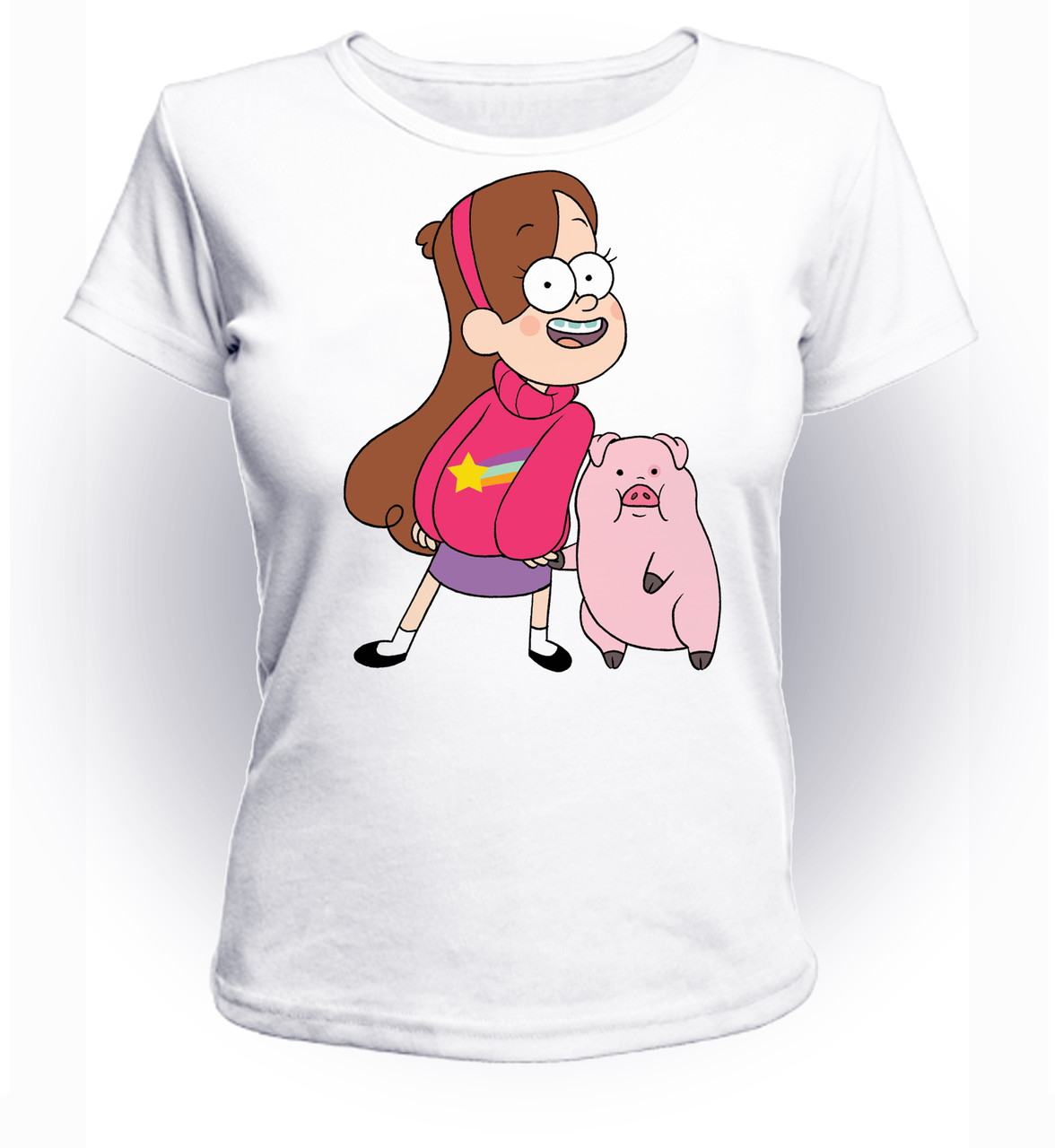 

Футболка GeekLand Гравити Фолз Gravity Falls Мэйбл и Пухля GF.01.040 (FU21GF.01.040/girl-176)