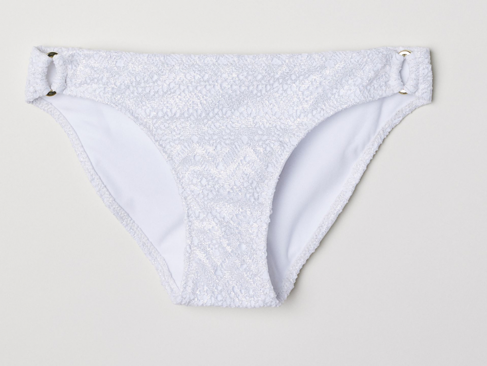 

Нижняя часть купальника H&M 0558945002 170 СМ Белый 58711