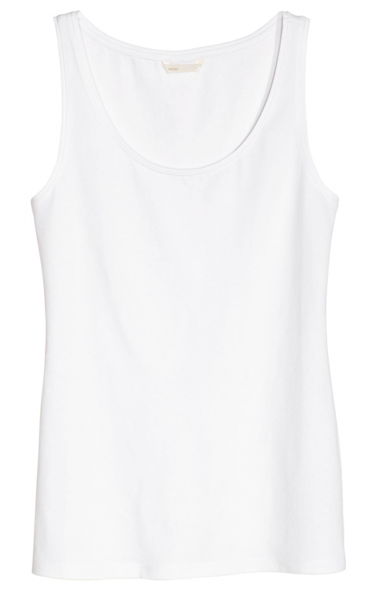 

Майка H&M 0355307002 L Белый 64808
