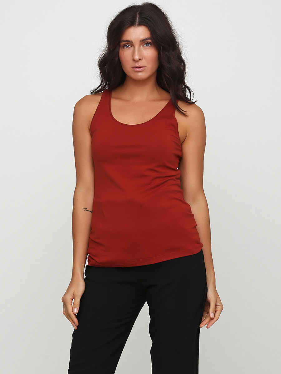 

Майка H&M 0355307 M Бордовый 64809