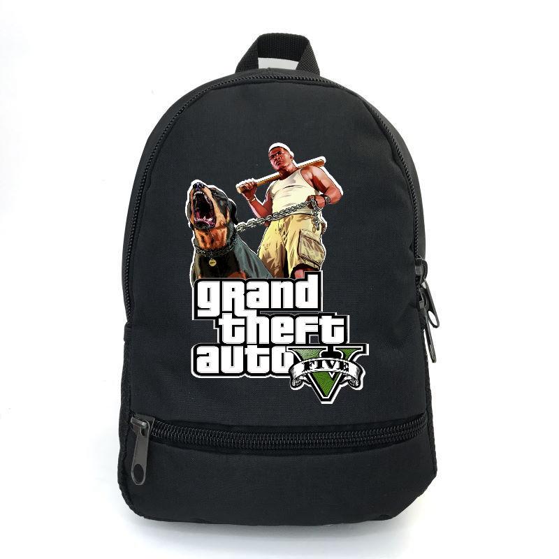 

Рюкзак повседневный городской прогулочный GTA (gta 001-black) черный