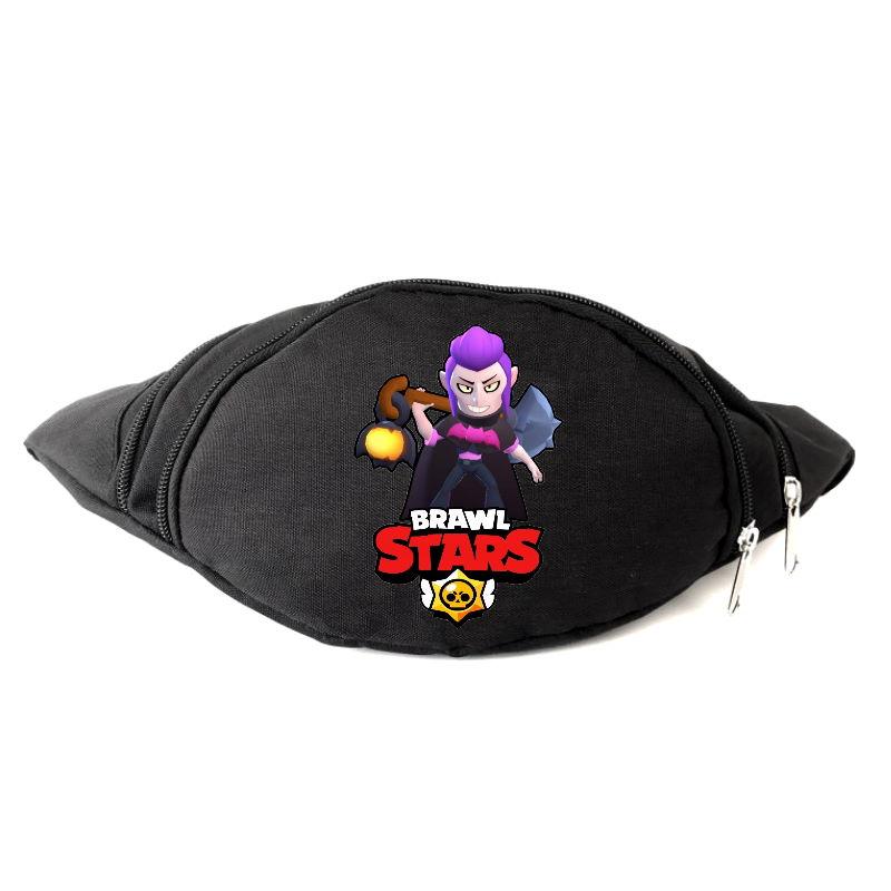 

Сумка Бананка на пояс Бравл Старс Brawl Stars Мортис (BS-Mortis) черная