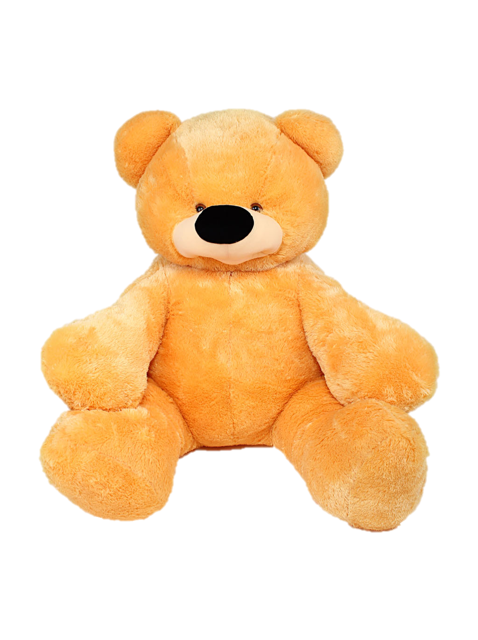 

Мягкая плюшевая игрушка Anilina Мишка Бублик 95 см Медовый A-54132
