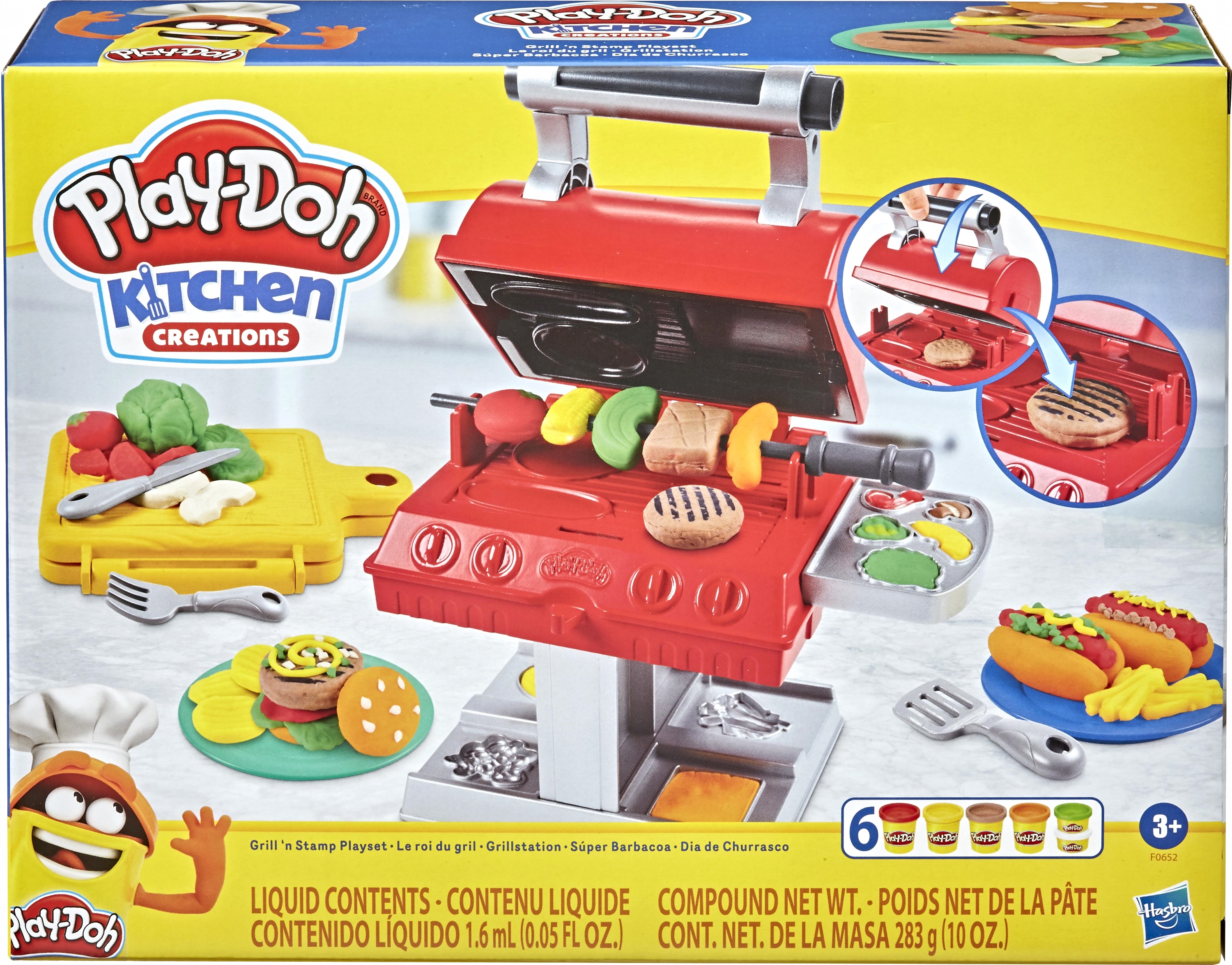 

Игровой набор Hasbro Play-Doh Гриль (F0652)