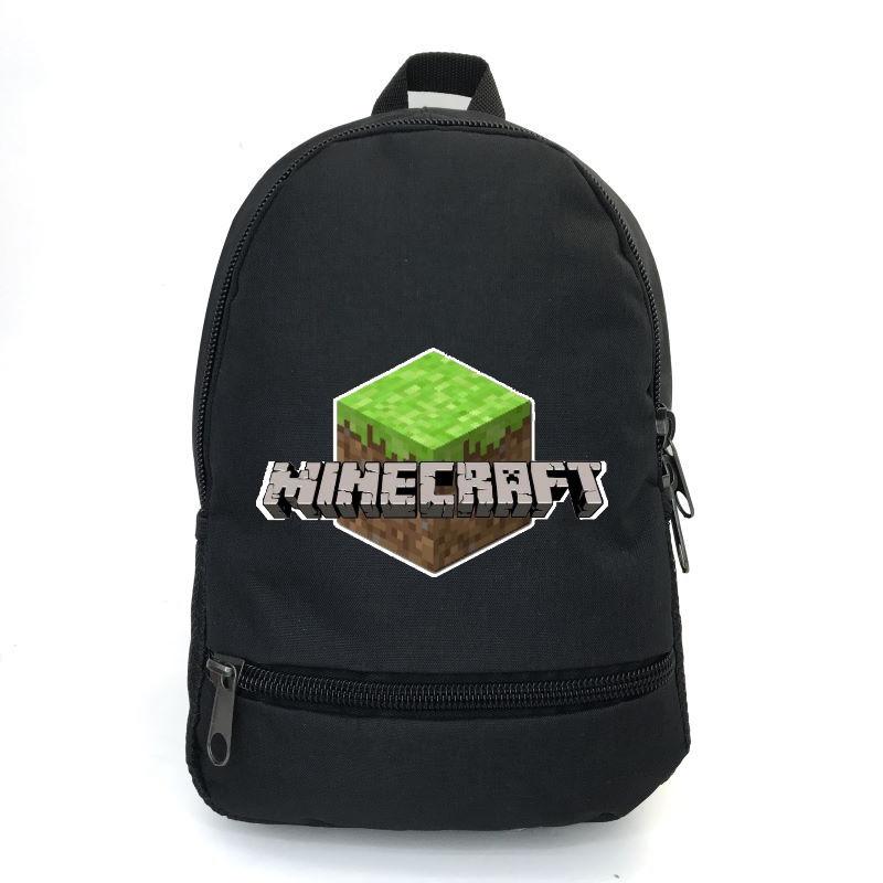 

Рюкзак повседневный городской прогулочный Майнкрафт Minecraft-002 черный