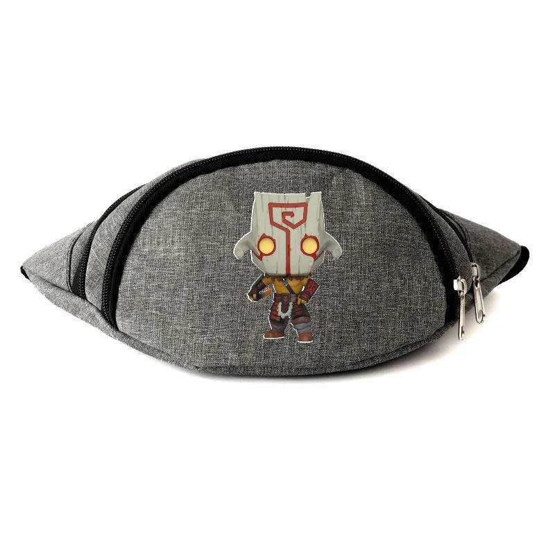 

Сумка Бананка Дота 2 001 DOTA 2 на пояс DOT 001 grey серый