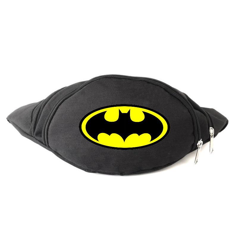 

Сумка Бананка на пояс Бетмен Марвел Batman (Marvel-B) черная