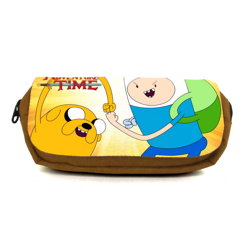 

Школьный пенал Время приключений органайзер универсальный (Adventure time-001-3-orange) оранжевый