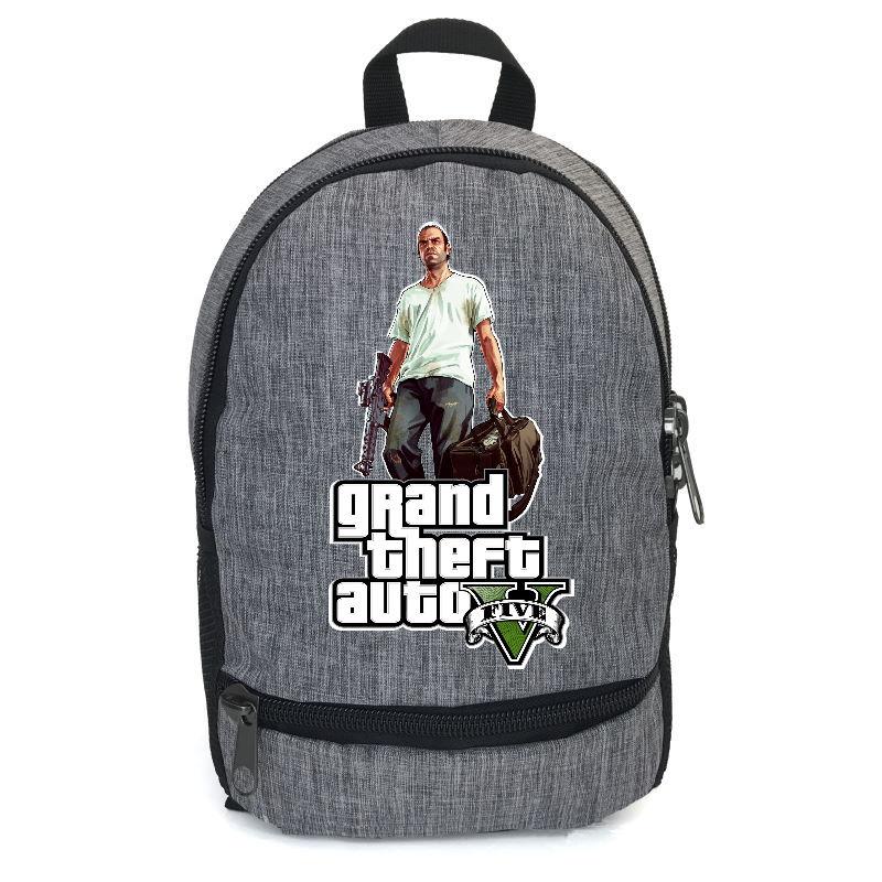 

Рюкзак повседневный городской прогулочный GTA (gta 004-gray) серый