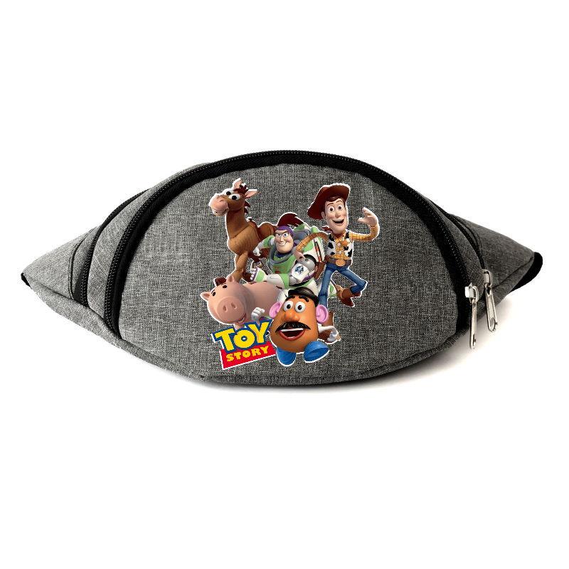 

Сумка Бананка на пояс История Игрушек (Toys Story-TS004) серая
