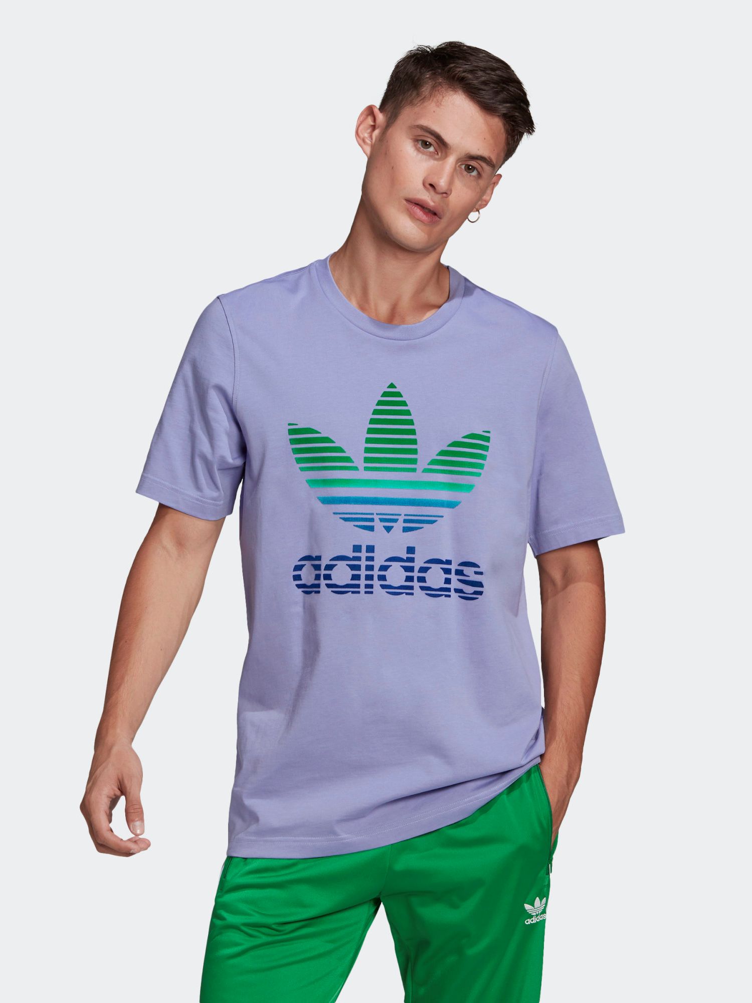 

Футболка Adidas Tref Ombre T GN3650 S Lpurpl