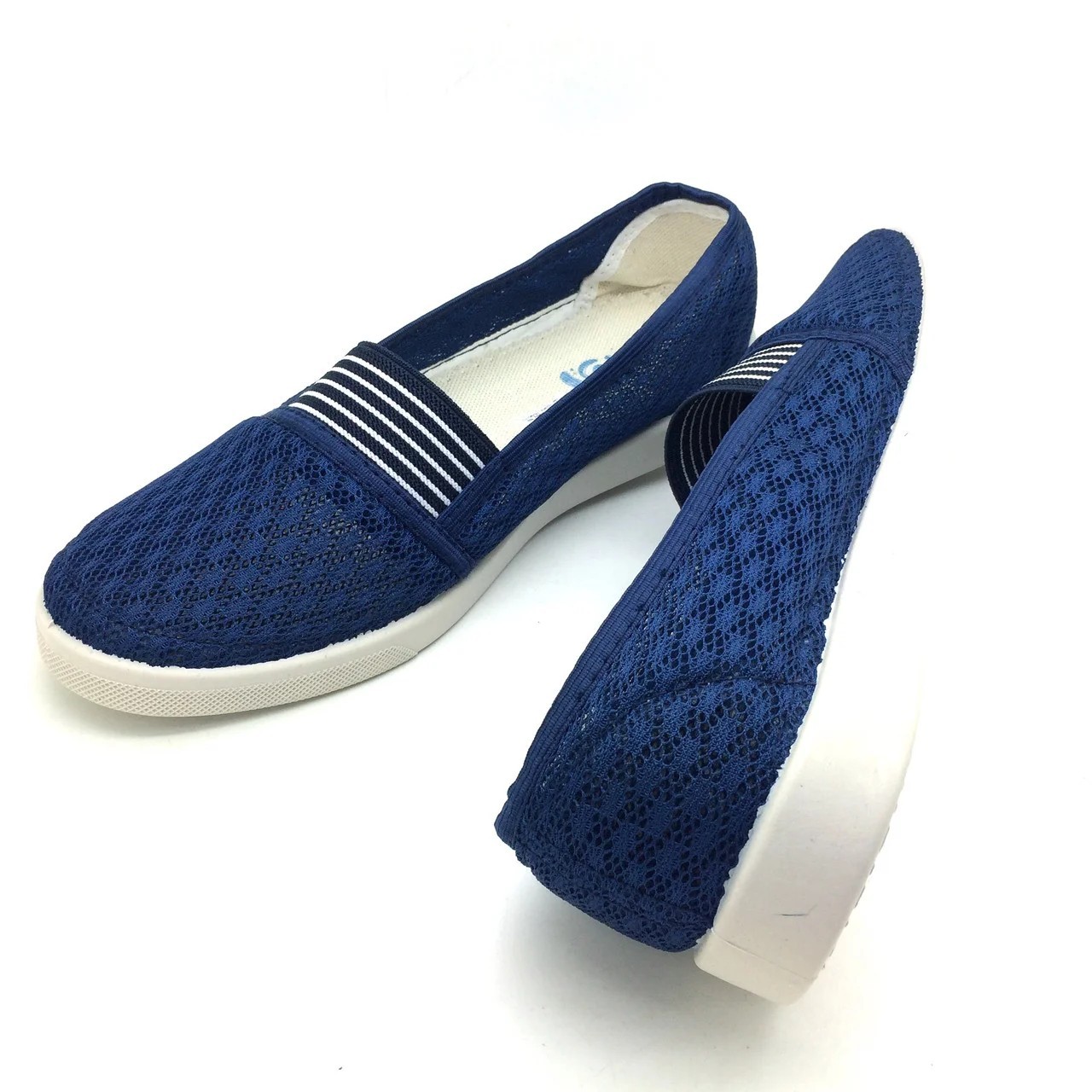 

Мокасины женские Кредо 16-147-Сеточка 38 24 см синий