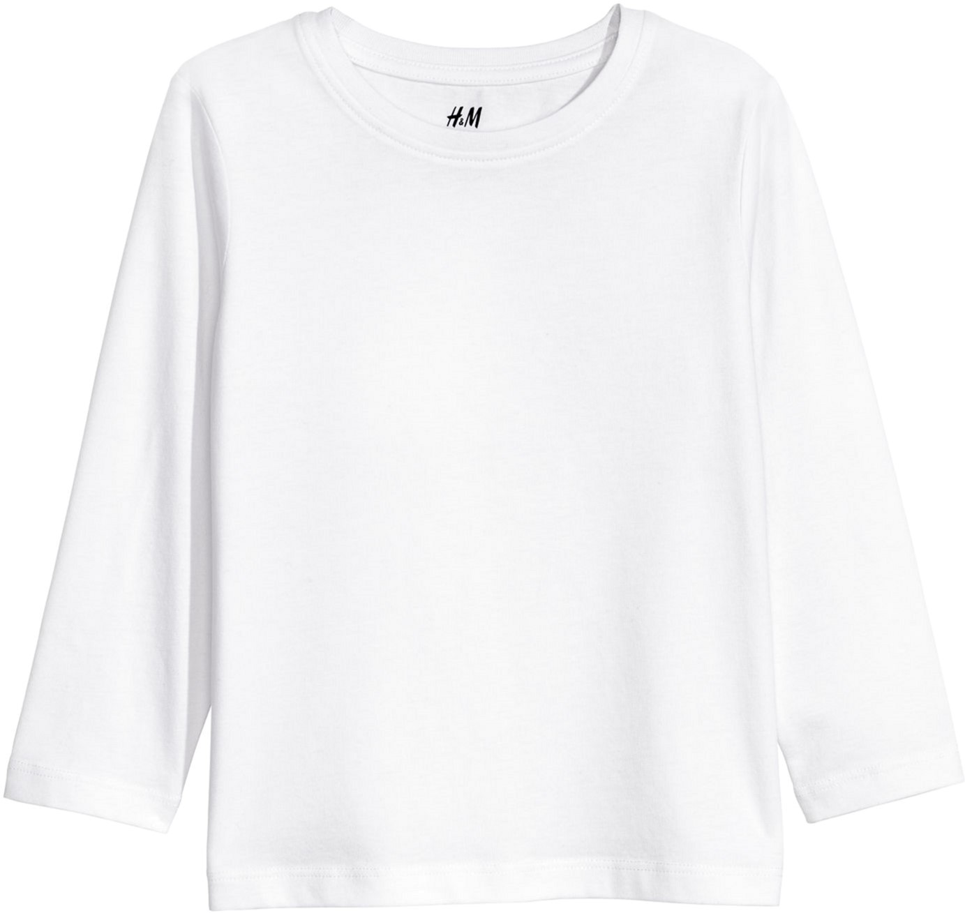 

Футболка с длинными рукавами H&M 1hm111000172 134-140 см Белая