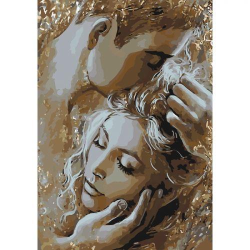 

Картина по номерам "Золотые обьятья" ★★★★★ КНО4563
