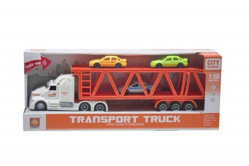 

Инерционная машина "Автовоз" (бело-красная) WY782B