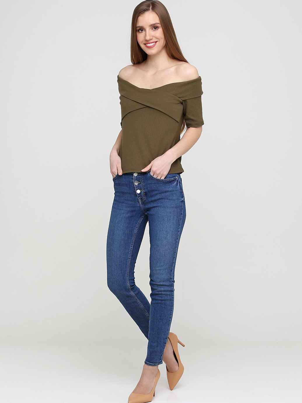 

Джинсы H&M 0573085_4пуг 36 Голубые
