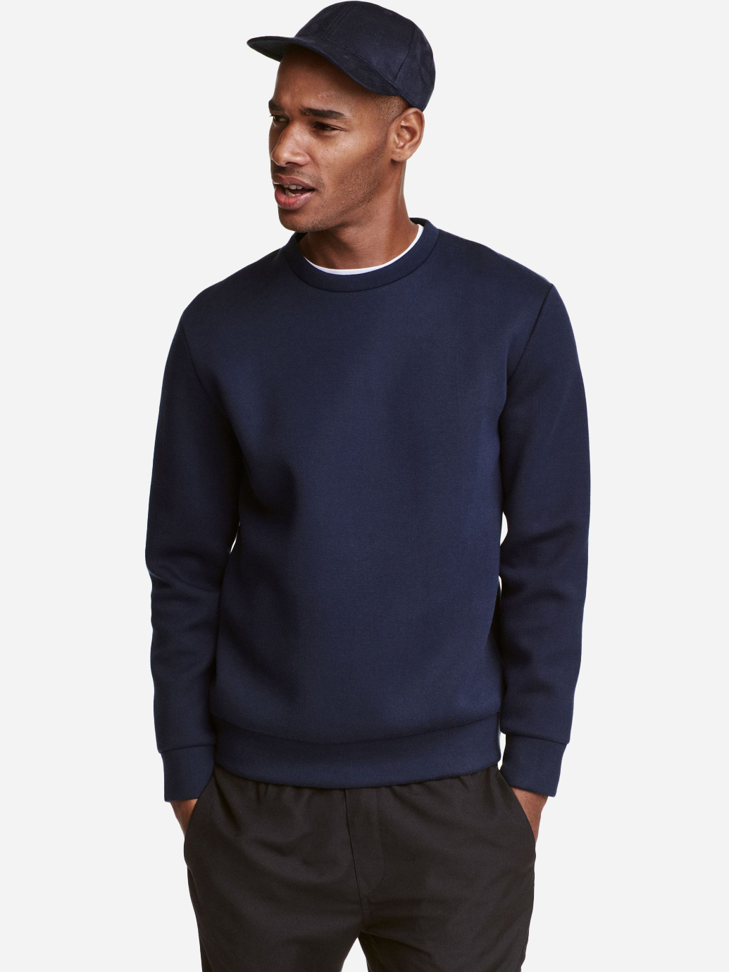 

Свитшот H&M 0418555_01 L Синий