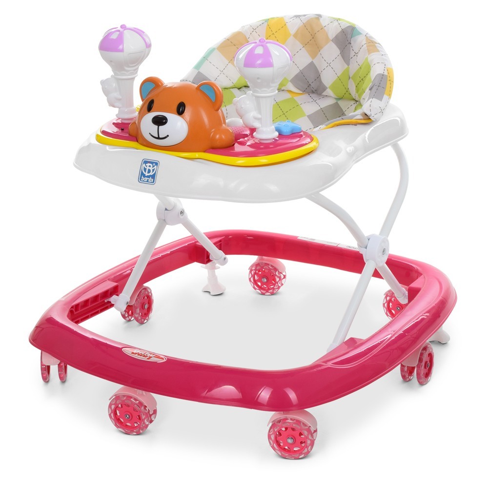 

Ходунки детские Bambi 3556 S МАЛИНОВЫЙ